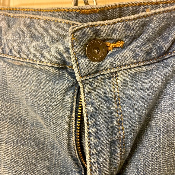 Classic blue jean mini skirt size 16.. - Picture 2 of 5